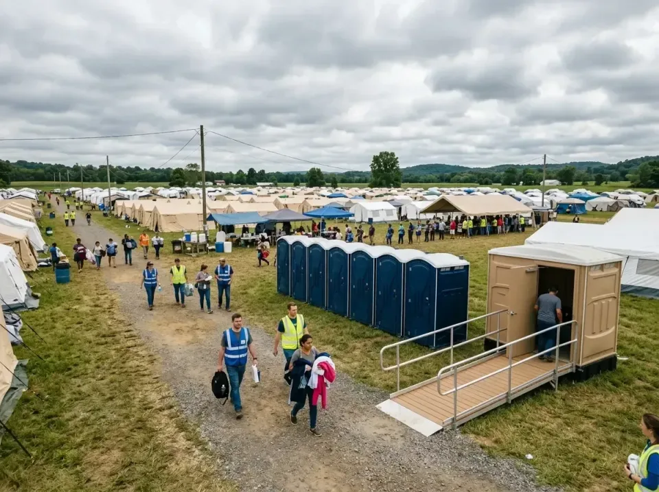 disaster-relief-camp-restrooms-010 — frequently asked questions, Dumpster & Portable Bathrooms Rental in Montura, FL